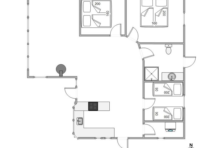Ferienhaus 40625 in Strandvejen 414, Henne Strand - Bild #5