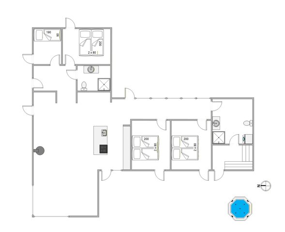 Ferienhaus 40626 in Bellisvej 5, Henne Strand - Bild #6