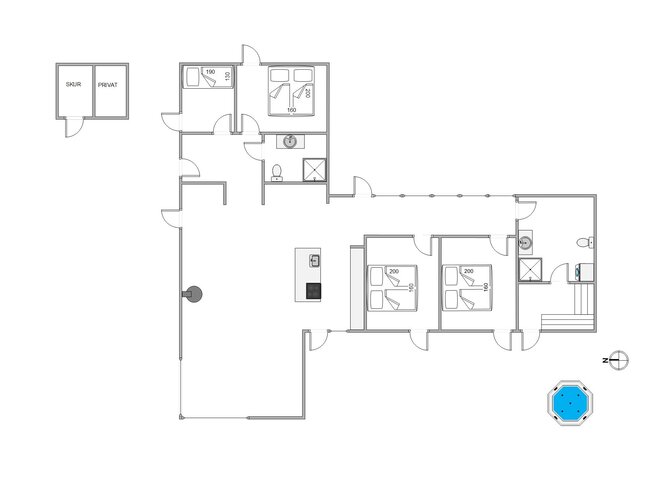 Holiday home 40626 at Bellisvej 5, Henne Strand - Picture #13