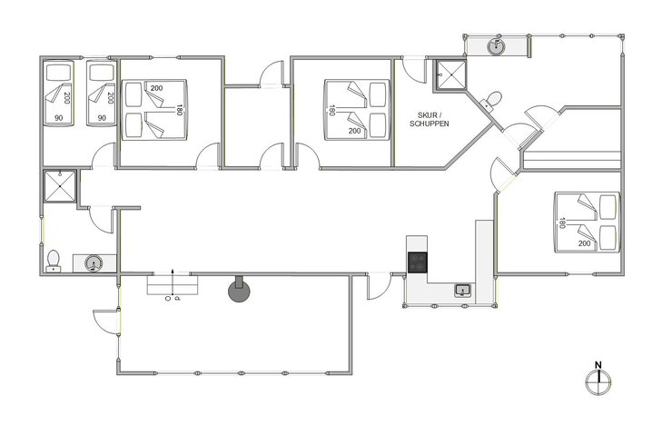 Ferienhaus 40629 in Tranebærvej 21, Henne Strand - Bild #5