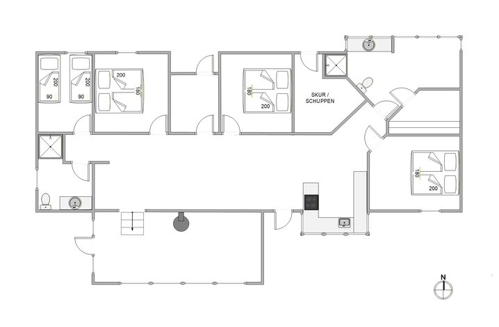 Ferienhaus 40629 in Tranebærvej 21, Henne Strand - Bild #13