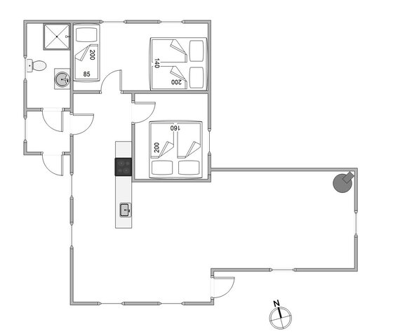 Ferienhaus 40649 in Gøgevej 42, Henne Strand - Bild #13