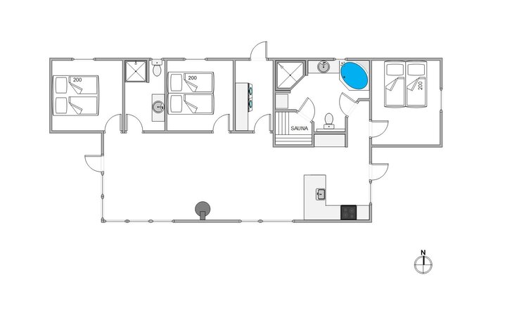 Ferienhaus 40653 in Blåbærvej 3D, Henne Strand - Bild #13