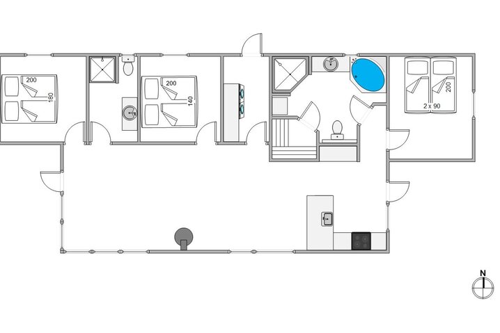 Sommerhus 40653 på Blåbærvej 3D, Henne Strand - Billede #5