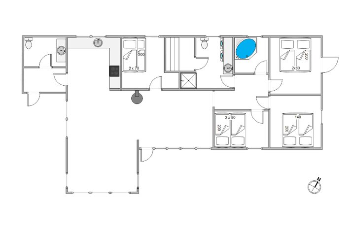 Ferienhaus 40661 in Gyvelvej 30, Henne Strand - Bild #13