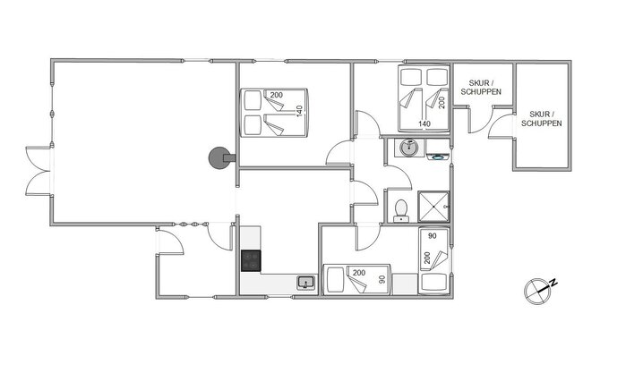 Ferienhaus 40662 in Gøgevej 12, Henne Strand - Bild #13