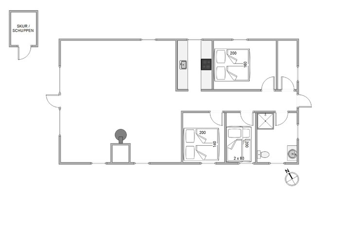 Ferienhaus 40671 in Tyttebærvej 25, Henne Strand - Bild #13