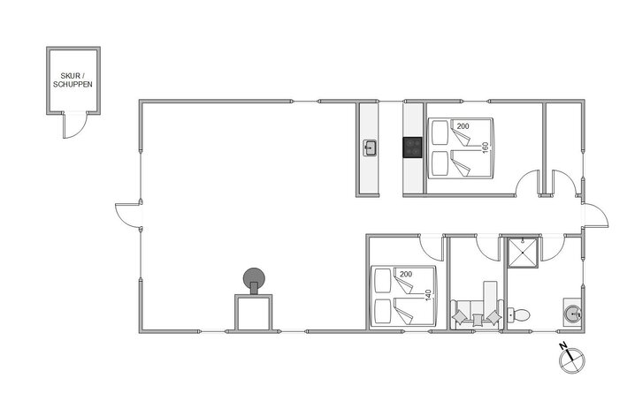 Ferienhaus 40671 in Tyttebærvej 25, Henne Strand - Bild #5