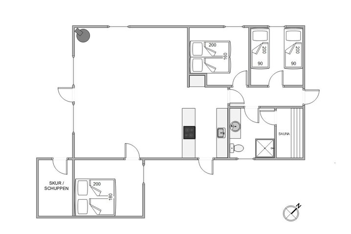 Sommerhus 40679 på Ligustervej 1, Henne Strand - Billede #5
