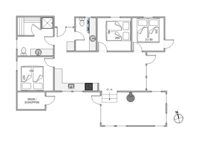 Ferienhaus 40706 in Lyngbovej 14, Henne Strand - Bild #13