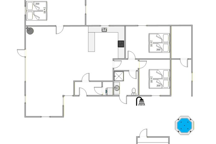 Ferienhaus 40731 in Hjelmevej 85, Henne Strand - Bild #4