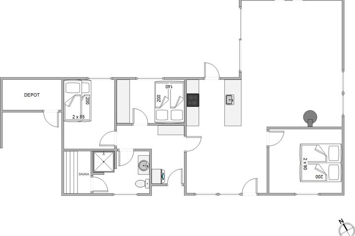 Sommerhus 40775 på Hedelærkevej 15B, Henne Strand - Billede #5