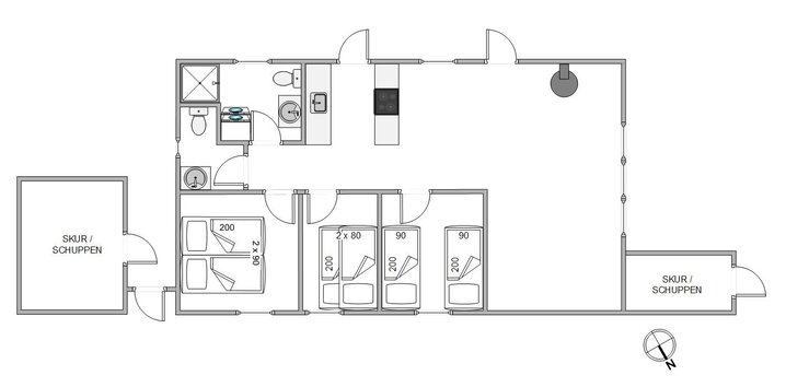 Ferienhaus 40788 in Storkenæbvej 11, Henne Strand - Bild #13