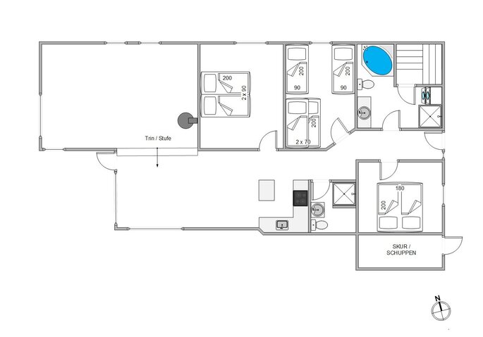 Ferienhaus 40793 in Musvågevej 5, Henne Strand - Bild #13