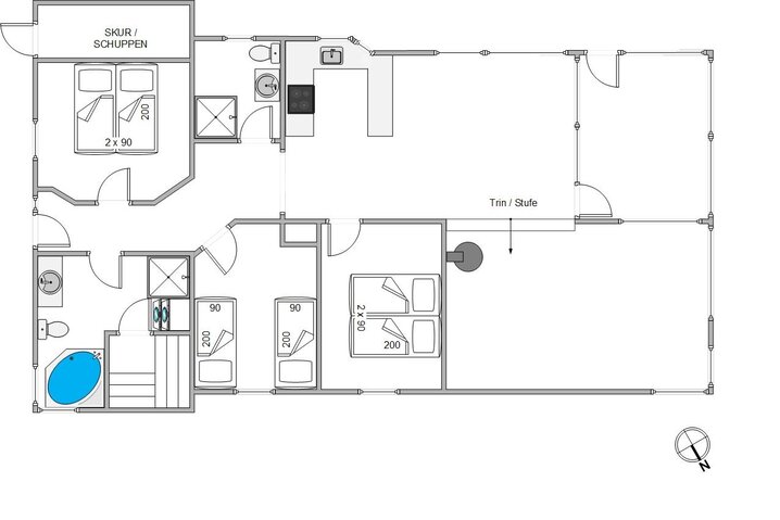 Sommerhus 40794 på Hjelmevej 98A, Henne Strand - Billede #13