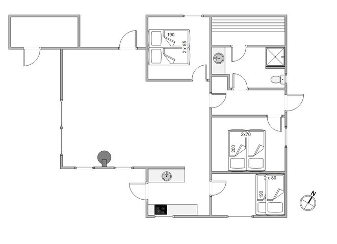 Ferienhaus 40811 in Gejlbjergvej 26, Henne Strand - Bild #13