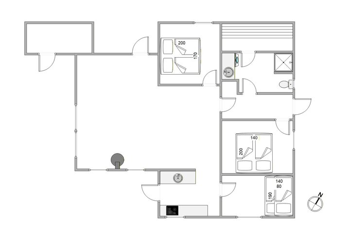 Ferienhaus 40811 in Gejlbjergvej 26, Henne Strand - Bild #5