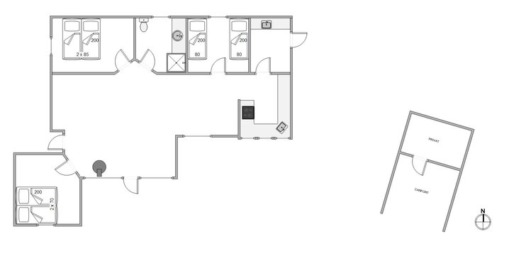 Ferienhaus 40816 in Mågevej 8, Henne Strand - Bild #13