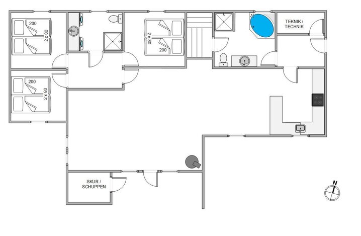 Sommerhus 40846 på Hjelmevej 59, Henne Strand - Billede #13