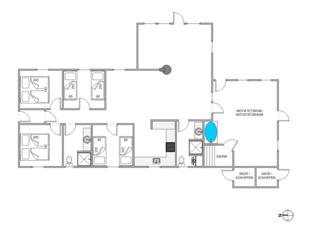 Ferienhaus 40848 in Tranebærvej 30, Henne Strand - Bild #13