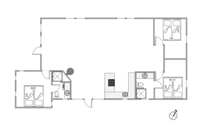 Ferienhaus 40854 in Fyrrenålevej 1, Henne Strand - Bild #5
