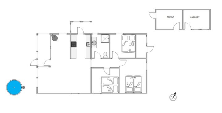 Ferienhaus 40856 in Bekkasinvej 5, Henne Strand - Bild #13