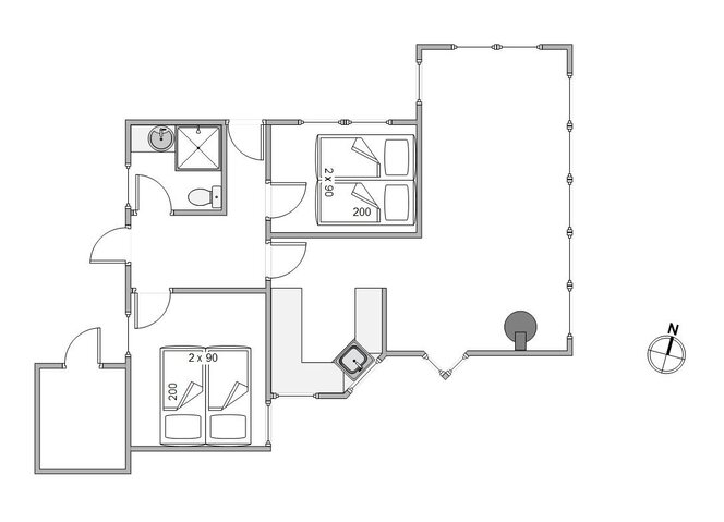 Ferienhaus 40873 in Hedelærkevej 20, Henne Strand - Bild #13