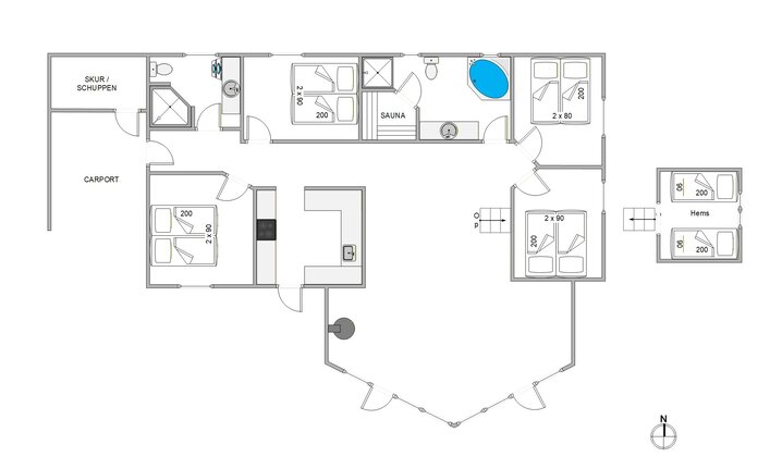 Sommerhus 40875 på Tranebærvej 2, Henne Strand - Billede #13