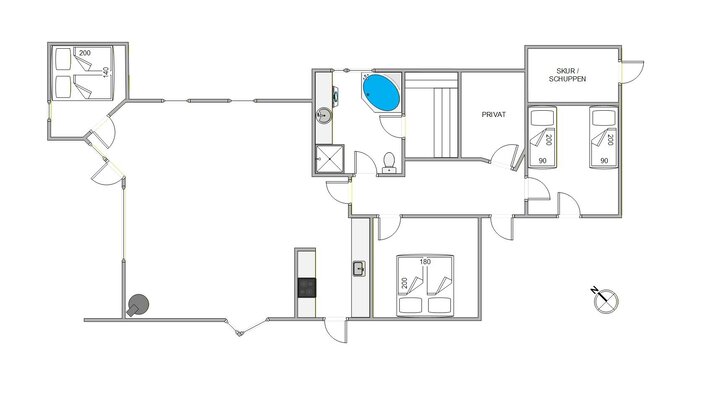 Ferienhaus 40877 in Vibevej 4, Henne Strand - Bild #5