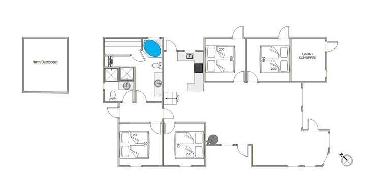 Ferienhaus 40878 in Musvågevej 6, Henne Strand - Bild #13