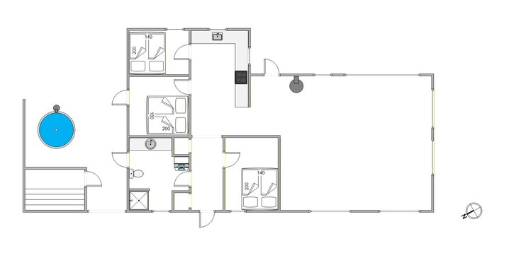 Ferienhaus 40895 in Ternevej 6A, Henne Strand - Bild #13