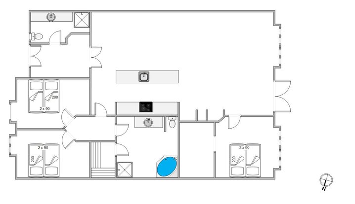 Sommerhus 40898 på Strandvejen 456B, Henne Strand - Billede #6