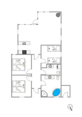 Ferienhaus 40929 in Høgevej 11, Henne Strand - Bild #5