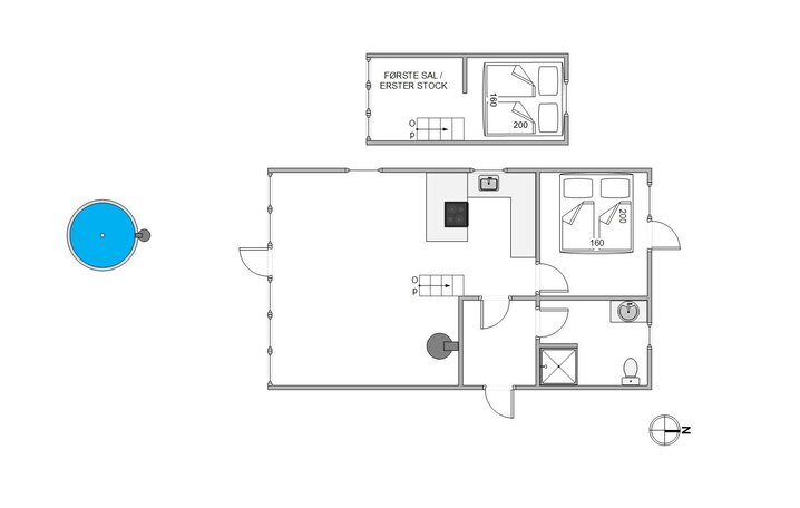 Ferienhaus 41600 in Niels Røgtersvej 3, Henneby - Bild #13