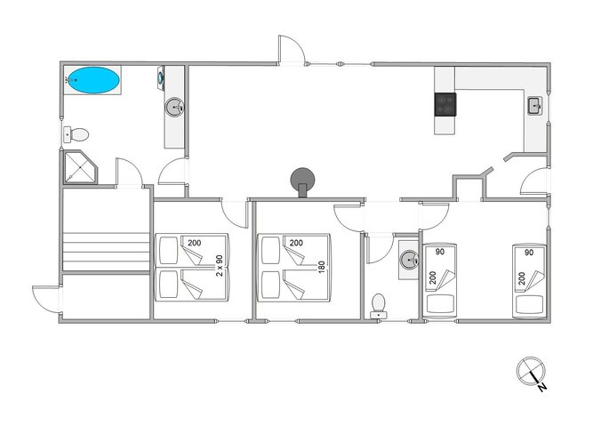 Ferienhaus 41645 in Rævestien 6, Henneby - Bild #13