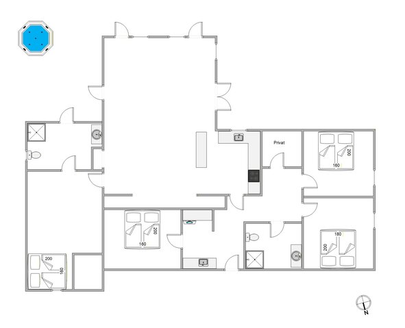 Ferienhaus 41659 in Kærvej 8, Henneby - Bild #5