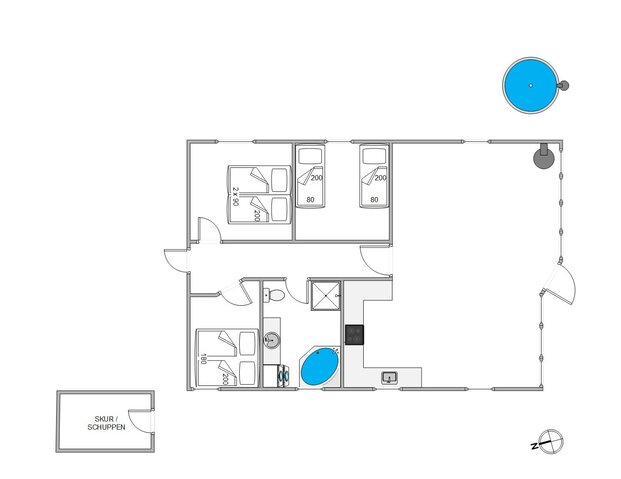 Sommerhus 41677 på Lunden 8, Henneby - Billede #13