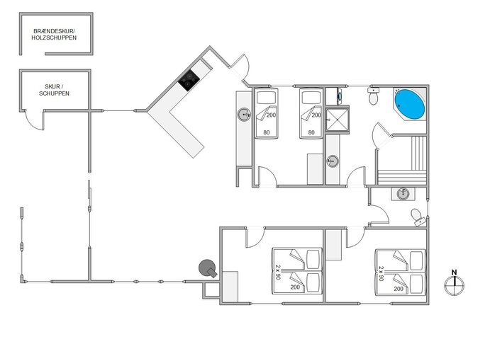 Ferienhaus 41707 in Hyttestien 15, Henneby - Bild #13