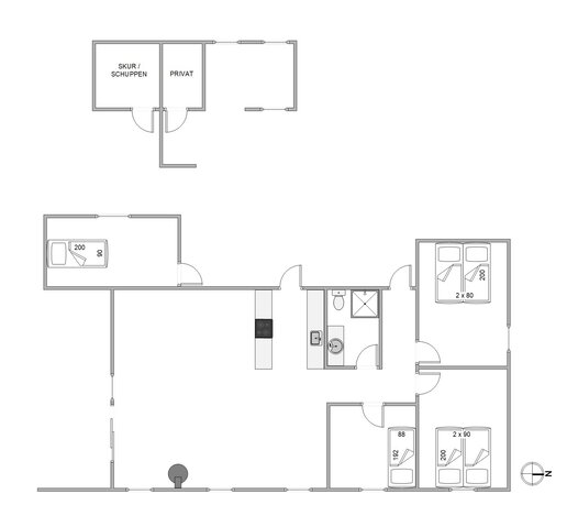 Ferienhaus 41708 in Hovgårdsvej 11, Henneby - Bild #5