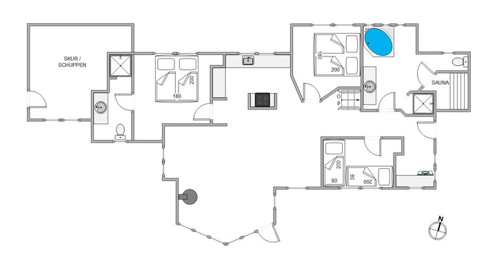 Ferienhaus 41713 in Hovgårdsvej 3, Henneby - Bild #13