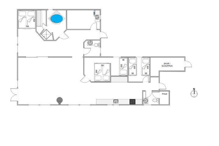 Ferienhaus 41726 in Hovgårdsvej 34, Henneby - Bild #5