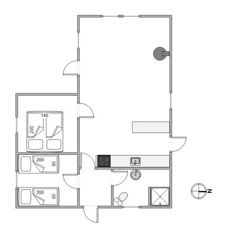 Ferienhaus 41731 in Hovgårdsvej 22, Henneby - Bild #13