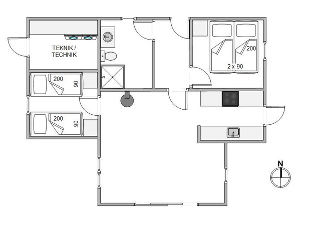 Ferienhaus 41802 in Stendyssevej 2, Henneby - Bild #13