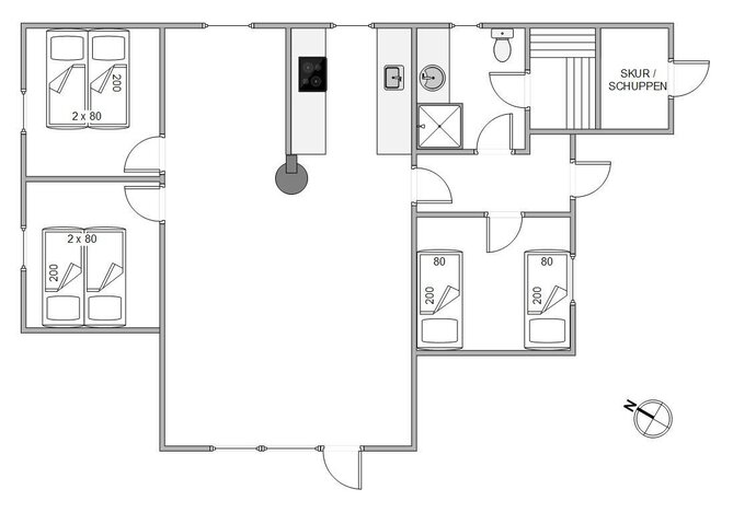 Ferienhaus 41823 in Hovgårdsvej 43, Henneby - Bild #13