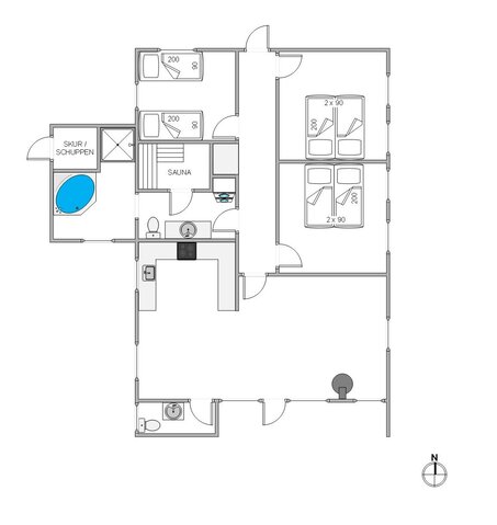 Ferienhaus 41914 in Horsevej 10, Henneby - Bild #13