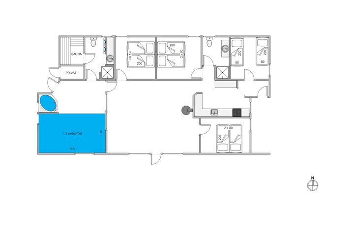 Ferienhaus 41915 in Strandgodsvej 4, Henneby - Bild #13