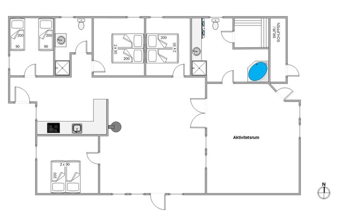 Ferienhaus 41919 in Strandgodsvej 8, Henneby - Bild #13