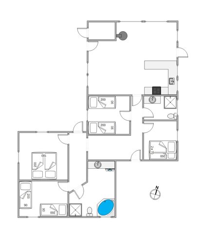 Ferienhaus 41932 in Fuutvej 20, Henneby - Bild #13