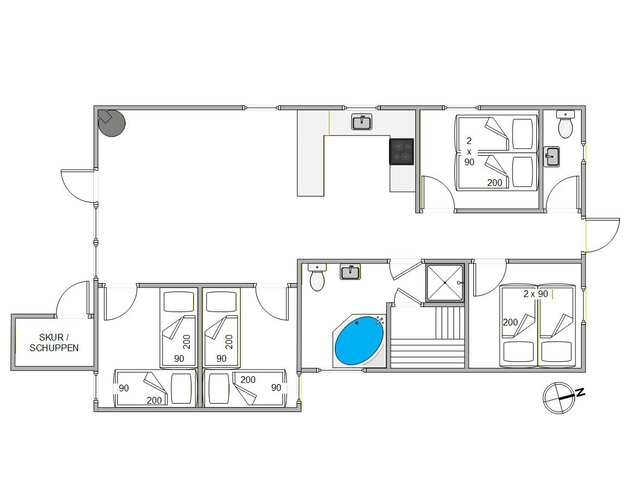 Ferienhaus 50010 in Engesøvej 27, Vejers - Bild #13