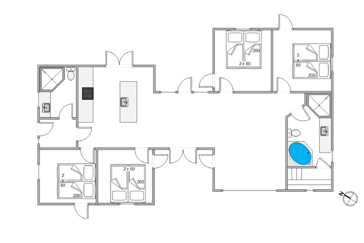 Ferienhaus 50038 in Nordvej 90B, Vejers - Bild #13